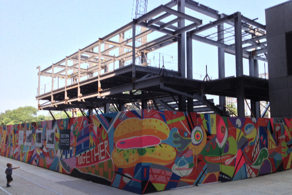 Crosstown Concourse construction