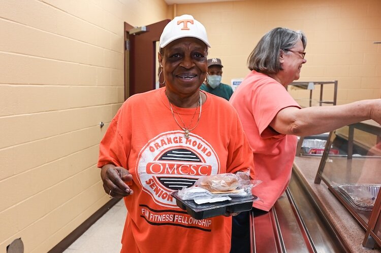 Congregate meals are a group meal option for seniors who are able to get to a site to socialize while still accessing nutritious food.